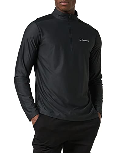 berghaus herren tech baselayer shirt langärmlig 24/7 half zip gr xs bis 3xl
