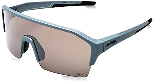 alpina ram hr q-lite v sportbrille mit uv-schutz, verspiegelt, kontrastverstärkend