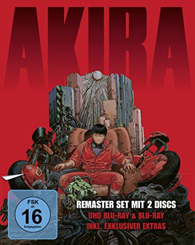 Produktbild: akira 4k limited edition remaster-set ultra-hd blu-ray für 27,97 euro bei amazon prime