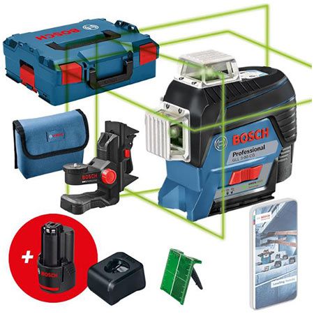 bosch professional gll 3-80 cg linienlaser set, für 514,99  (statt 607 )