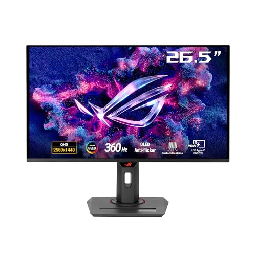 ASUS ROG Strix XG27ACDNG 27 Zoll Monitor, OLED, USB-C 90W, USB-Hub, Ergo