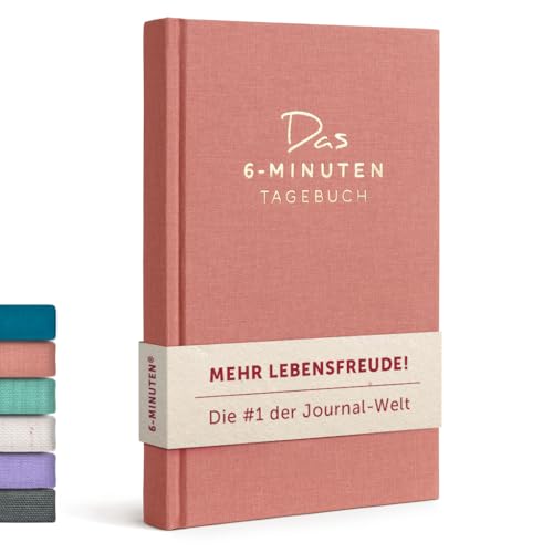 6-Minuten Tagebuch für Erwachsene 2025 - dankbarkeitstagebuch, achtsamkeitsjournal, selbstliebe