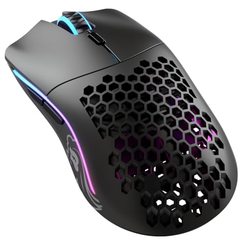Glorious Model O Wireless Gaming-Maus schwarz, 19.000 DPI, 69g, BAMF-Sensor
