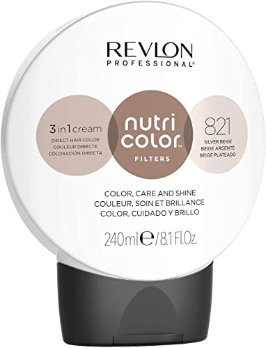 revlon professional nutri color filters toning filters 821 hellblond iris asch 240 ml vegane farbmaske