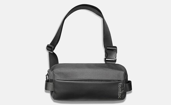 tomtoc sling bag umhängetasche für notebooks bis 15,6 zoll, 32,79