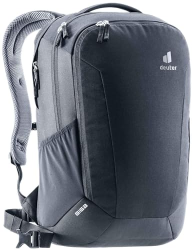 deuter giga rucksack schwarz für uni, job und freizeit