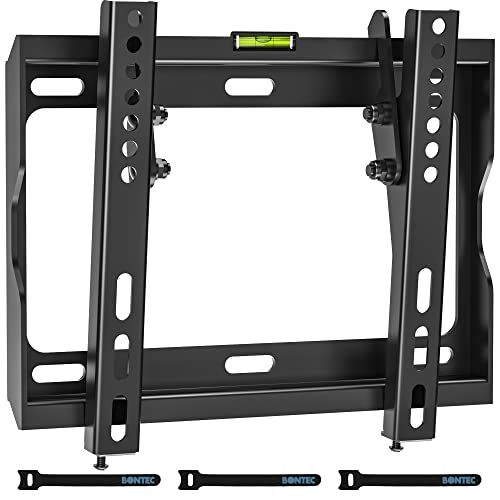 BONTEC tv wandhalterung neigbar für 17-45 zoll flachbildfernseher, max vesa 200x200 mm