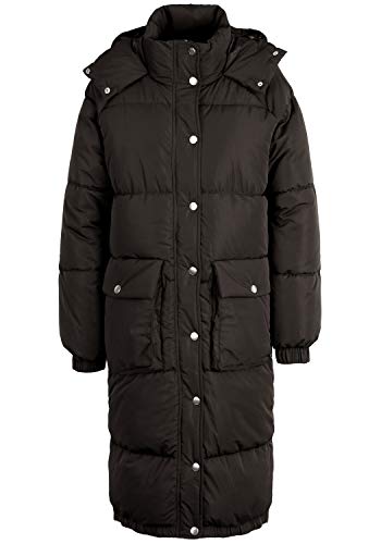 OXMO OXAlba Parka Damen Wintermantel Steppmantel mit Kapuze