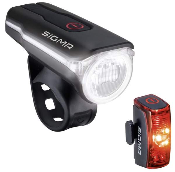 SIGMA LED Fahrradlicht Set Aura 60 und Infinity, 33,99