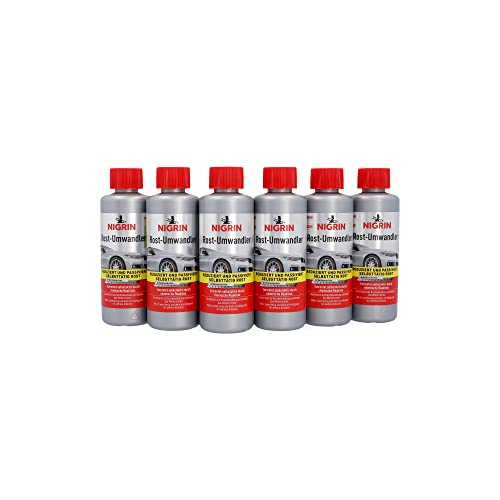 nigrin rostumwandler 6x 200 ml selbstaktive entrostung für metalloberflächen