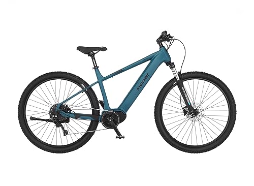 fischer e-mountainbike montis 4.1i damen herren 36 v akku mittelmotor 80 nm 43 cm eisdunkeltürkis