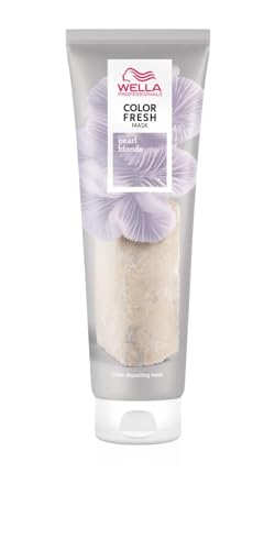 wella professionals color fresh mask pearl blonde - pflegende haarkur für blondes haar - 150 ml