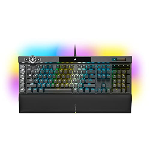 corsair k100 rgb tastatur optisch-mechanisch xbox qwertz schwarz