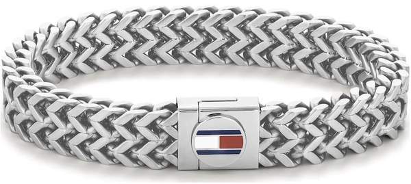 tommy hilfiger geflochtener herren-armband für 43,99 euro statt 59 euro