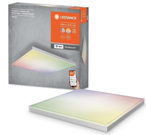 ledvance led panel planon smart+ multicolor wlan, 26,99 (statt 62)