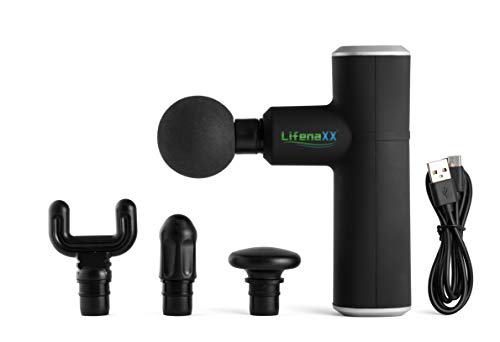 Produktbild: mini-massagegerät lifenaxx lx-025  kabellose massagepistole für sport und fitness