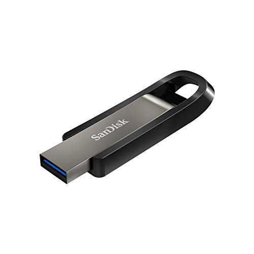 sandisk extreme go usb 3.2 flash drive 64 gb, 400 mb/s lesegeschwindigkeit, secureaccess