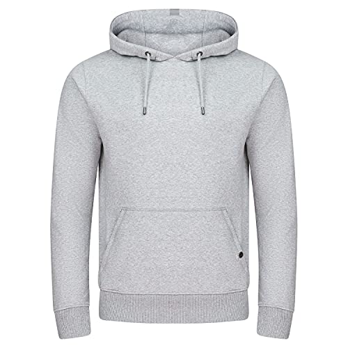 riverso hoodie herren grey melange kapuzenpullover regular fit größe XXL