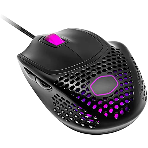 cooler master mm720 gaming maus claw grip mit rgb, 49g, 16000 dpi, kabelgebunden