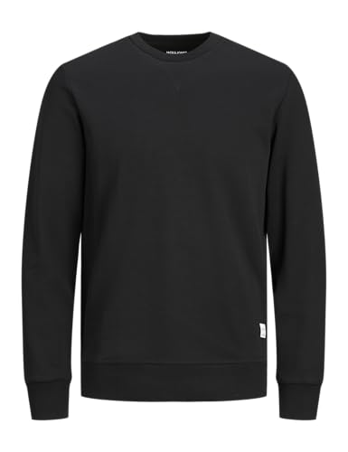 jack & jones sweatshirt crew neck herren schwarz, light grey, navy, s-xxl, xs-xxl