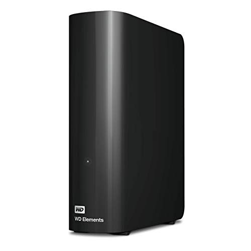 wd elements 18 tb desktop speicher usb 3.0 kompatibel, zusatzspeicher schwarz