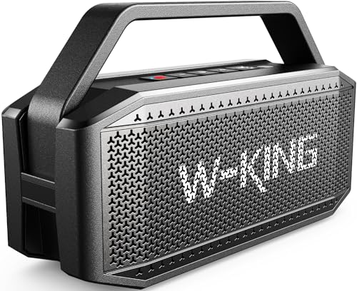 w-king bluetooth lautsprecher 100w spitzenleistung 60w große box