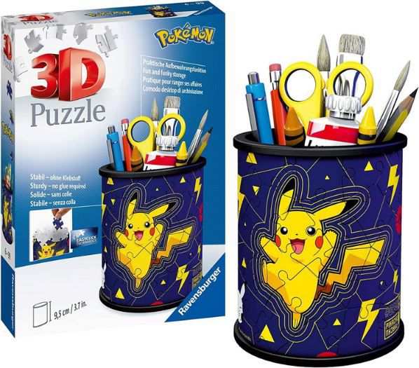 ravensburger 11257 pikachu 3d puzzle utensilo - stiftehalter 6,97