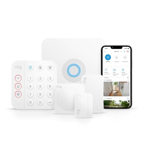 ring alarm-set s, alarmanlage für haus und wohnung mit wlan und sensoren