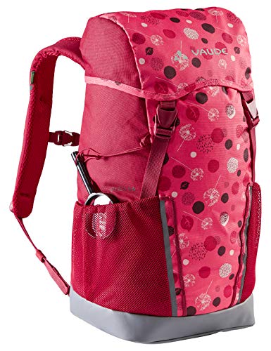vaude kinderrucksack 14l für jungen und mädchen, wetterfest mit regenhülle, stauraum