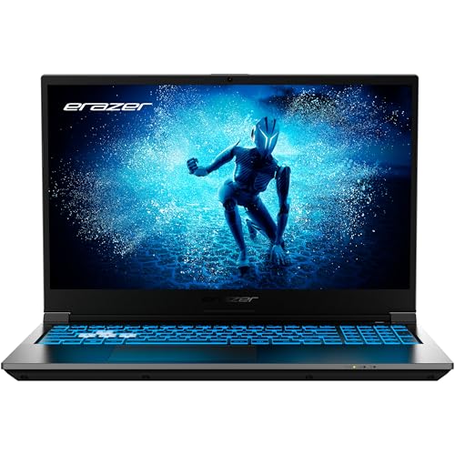 gaming notebook erazer deputy p60 i9 rtx 4070, 16gb ram, 1tb ssd