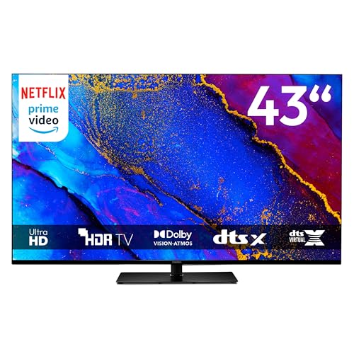 medion 43 zoll smart tv 4k dolby vision hdr bluetooth kompatibel mit google tv