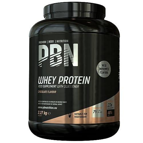 whey protein schokolade 2,27 kg PBN body nutrition molkeeiweißpulver verbesserter geschmack