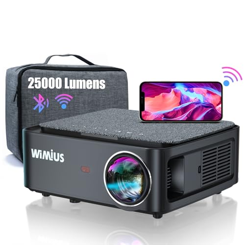 full hd beamer 1080p 25000 lumen 5g wifi bluetooth 4k heimkino projektor 300 zoll