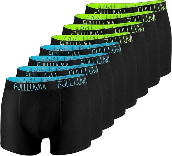 Boxershorts Herren 8er Pack Baumwolle Unterhosen Männer