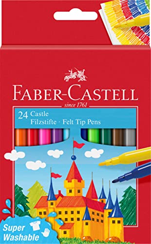 faber-castell filzstifte 24er set - castle, 0,16/ stk