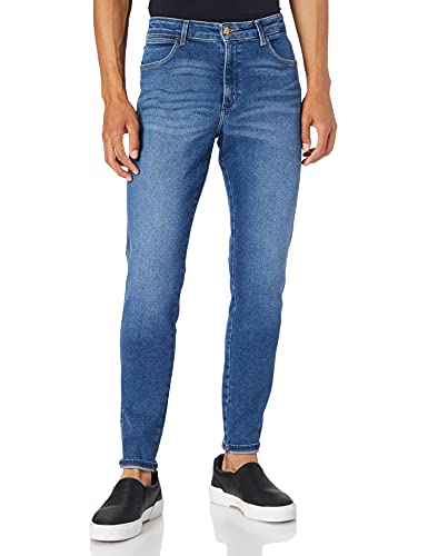 wrangler skinny jeans herren airblue 27w 34l