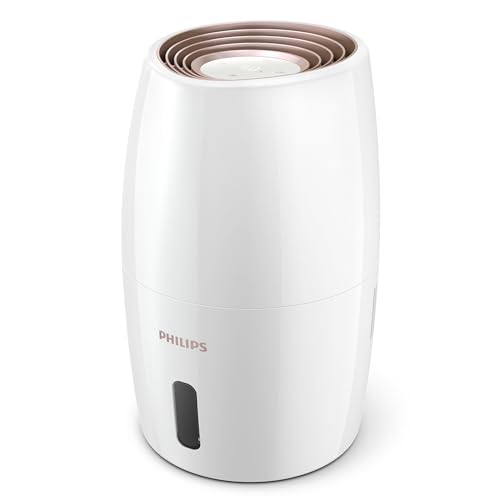 hu2716/10 philips luftbefeuchter nanoCloud 200ml/h 2l tank ultra leise weiß