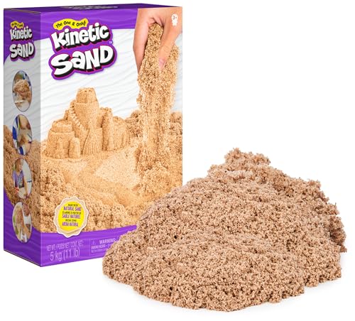 Produktbild: kinetic sand 5 kg naturbraun, magischer sand aus schweden für kinder ab 3 Jahren