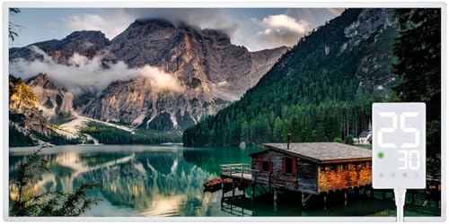 Heidenfeld Infrarotheizung HF-HP105 - 1000 Watt - Elektroheizung für bis 25 m