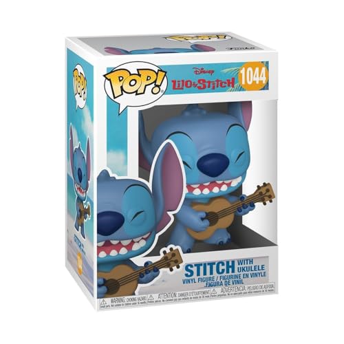 funko pop stitch mit ukulele - lilo and stitch - vinyl sammelfigur für sammler