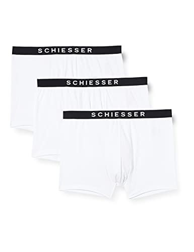 Schiesser Herren Boxershorts 3er Pack Bio Baumwolle 95/5 Organic