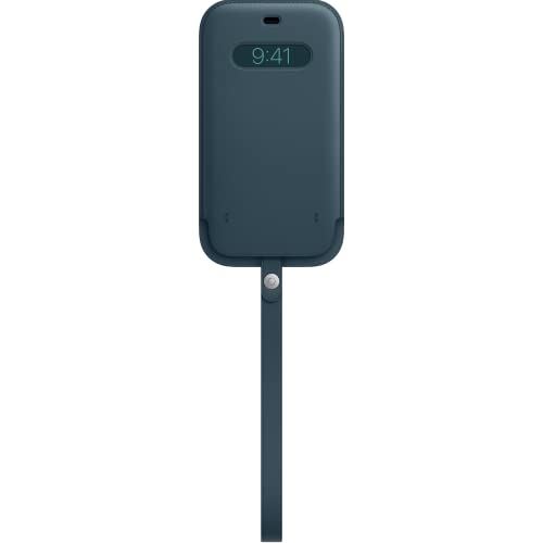 Apple Lederhülle MagSafe für iPhone 12 Pro Max - Baltischblau