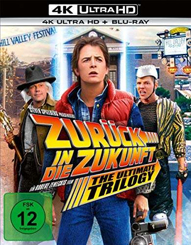 zurück in die zukunft trilogie 3x 4k uhd 4x blu-ray