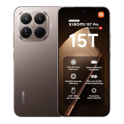Produktbild: xiaomi 15t pro smartphone 1tb braun preisfehler amazon uk inkl. taxes 415,18
