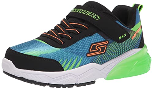 skechers thermoflux 2.0 kodron sneaker kinder blue lime eu27-37