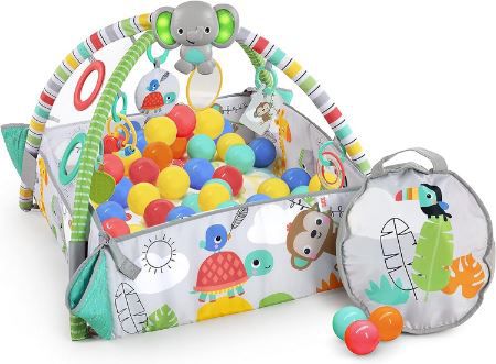 bright starts baby spieldecke mit bällebad, 36,97 euro (statt 60 euro)