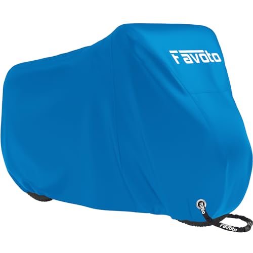 favoto fahrradabdeckung wasserdicht 210d oxford-gewebe schutzhülle mit beutel