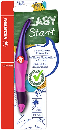stabilo tintenroller ergonomisch rechtshänder easyoriginal holograph magenta blau löschbar