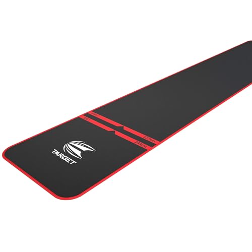 Target Darts World Champion Dartmat, rutschfeste Oche-Matte für Soft- und Steel-Darts, Bodenschutz, Zubehör