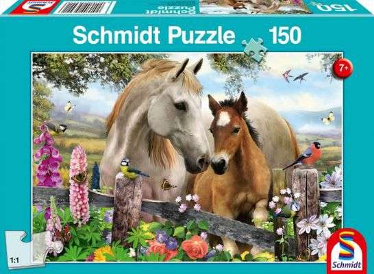 schmidt spiele kinderpuzzle stute und fohlen 150 teile für 7,90